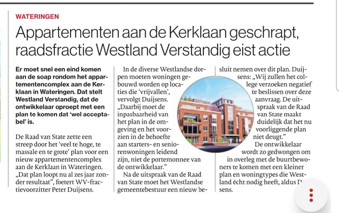 Daar is politiek pyromaan Duijsens weer met behulp van het #AD, die de brandweer bekritiseerd. 
De 6 jaar vertraging zijn er mede door de inspanningen van Westland Verstandig. Moet hier niet gewoon "Advertorial" boven het artikel staan?
#wldebat