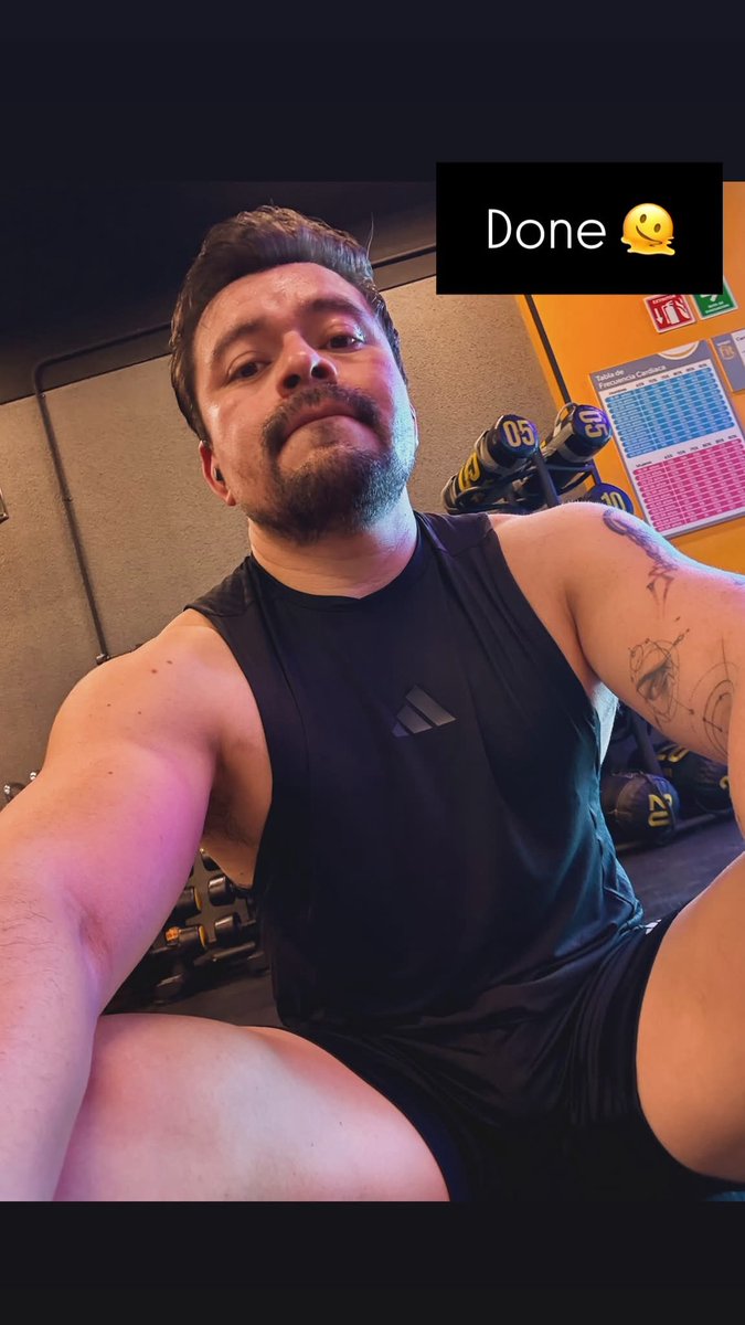 Gym done 😵‍💫🫠