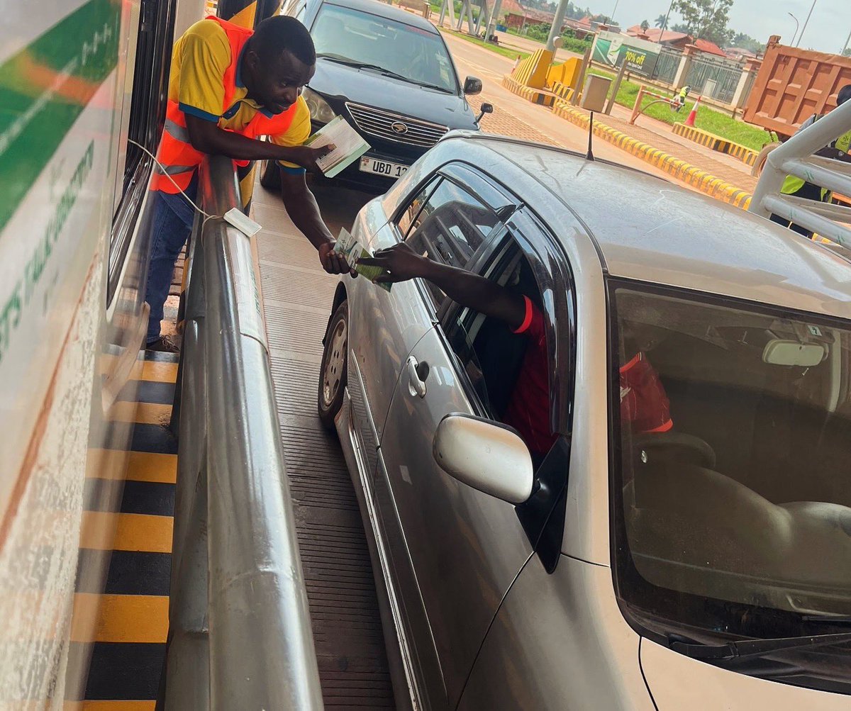 KEE_UG's tweet photo. Our #Upesicard flyers are turning heads at the toll gates and so are the discounts.
Grab a flyer from the booth, get informed and learn how to save up to 70% on every trip.
๐Visit any of point of sale in Kajjansi, Mpala or Busega and let our team guide you. https://t.co/PyZ7VpfoDE