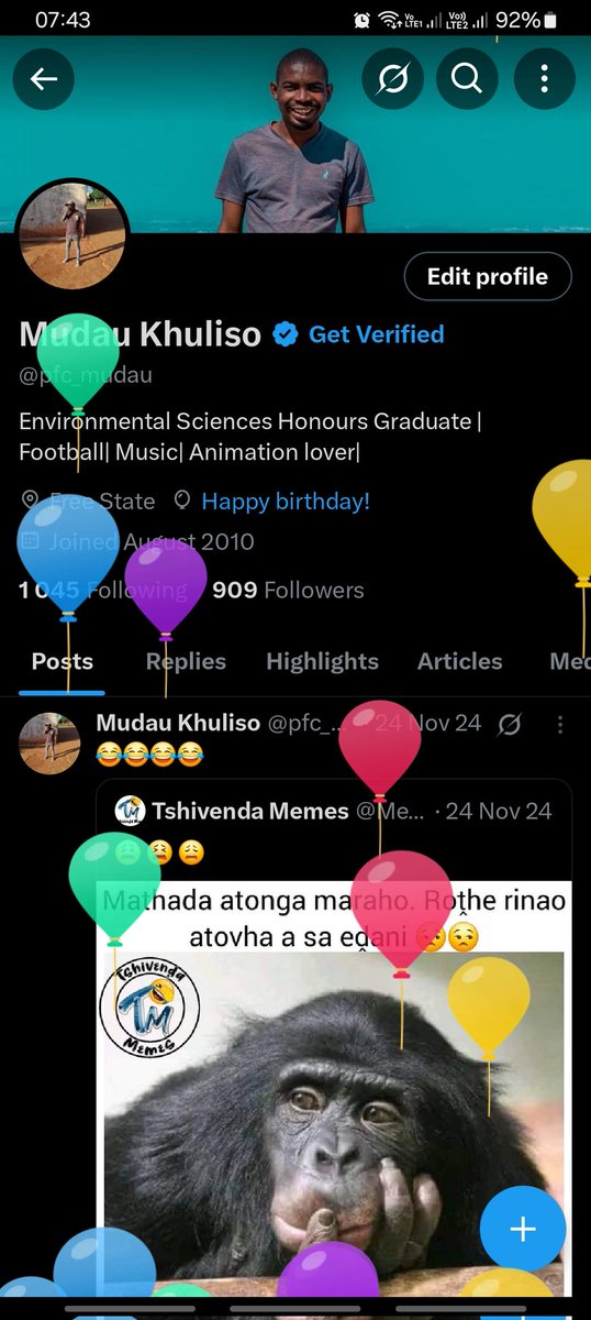 pfc_mudau's tweet photo. Happy birthday https://t.co/RHqgi3SZKh