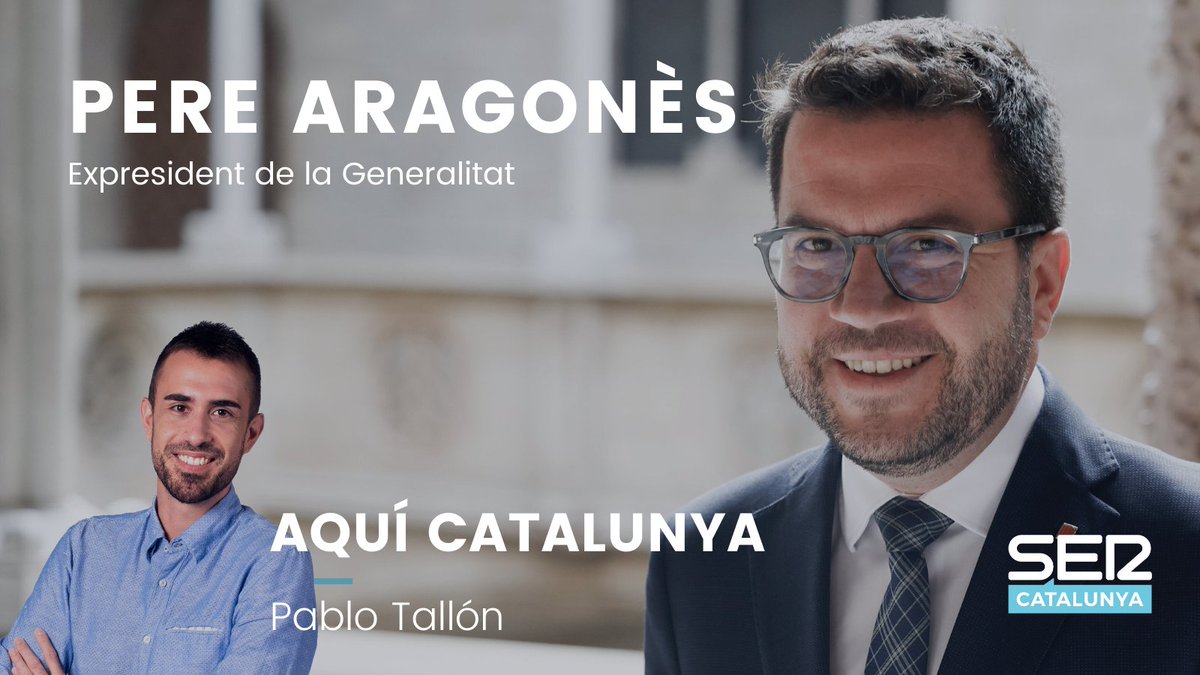 Aquí Catalunya (@aquicatalunya) on Twitter photo 🟡AVUI, a partir de les 9:00h, EN DIRECTE a l’<a href="/AquiCatalunya/">Aquí Catalunya</a>
🎙️Segueix l’entrevista a <a href="/perearagones/">Pere Aragonès i Garcia</a>, expresident de la Generalitat
🔗x.com/i/broadcasts/1… 🟡AVUI, a partir de les 9:00h, EN DIRECTE a l’<a href="/AquiCatalunya/">Aquí Catalunya</a>
🎙️Segueix l’entrevista a <a href="/perearagones/">Pere Aragonès i Garcia</a>, expresident de la Generalitat
🔗x.com/i/broadcasts/1…