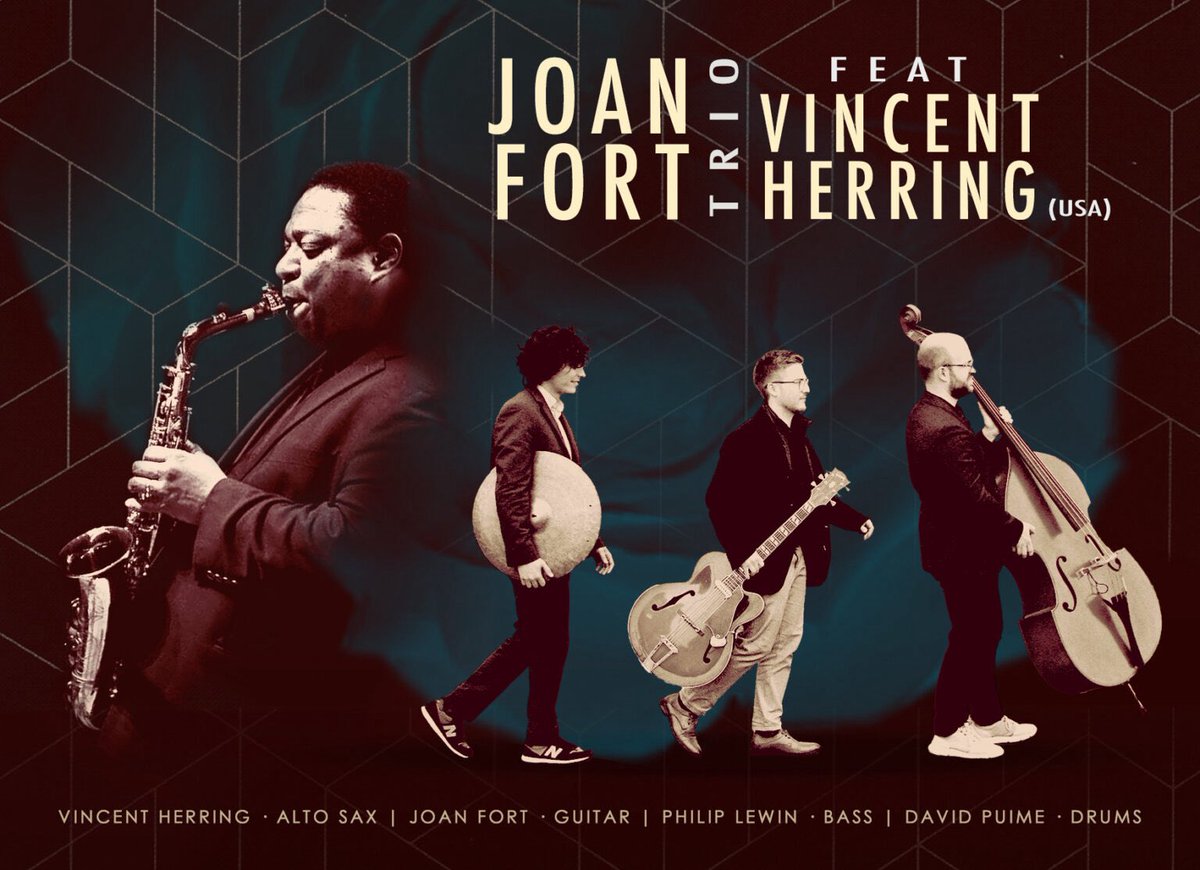 Empezamos super fuerte la semana .
Mañana martes super concierto internacional a las 22:00 h . Joan Fort Trío con Vincent Herring. 

Uno de los más grandes saxos altos de la historia del Jazz en Clasijazz , el gran Vincent Herring.