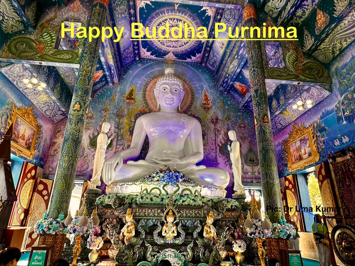 #बुद्ध_पूर्णिमा की हार्दिक शुभकामनाएं ।
Let’s live in #harmony with  #PeaceAndCompassion having clarity in our  thoughts.
#BuddhaJayanti 
#buddhapurnima2025