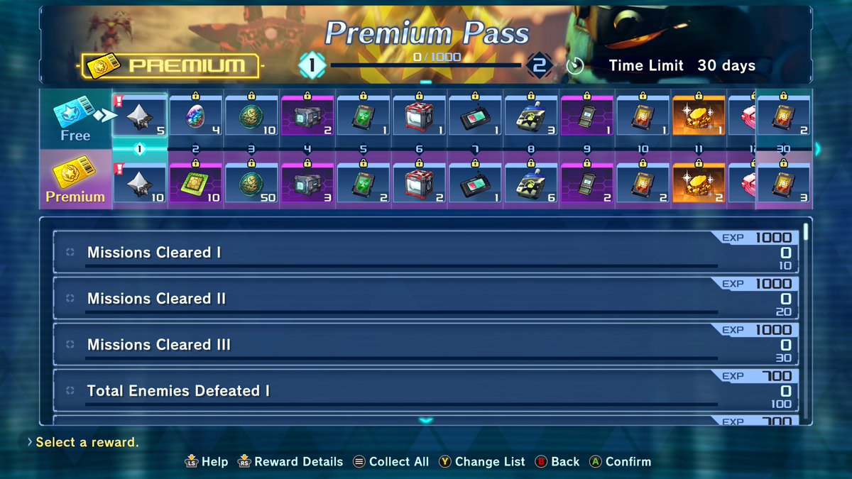 【Megaton Info】
Premium Pass &amp; Login Bonuses have been updated on May 11!
Complete achievements to claim Drop Cartridges that help you gather powerful parts!
Megarobo Batroseum &amp; Colosseum Season 13 has also begun!

#MEGATONMUSASHI
