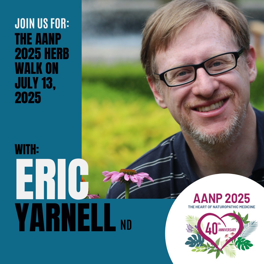 🌿 Join us for the AANP 2025 Herb Walk with Dr. Eric Yarnell! 🌿
Sunday, July 13 | 8:00–9:30 AM
Explore the medicinal plants of the Sonoran Desert in beautiful Indian Canyons.
🔹 $30 | 30 spots only!

Register (Sunday tab): bit.ly/4d7u3ju
#AANP2025 #HerbWalk