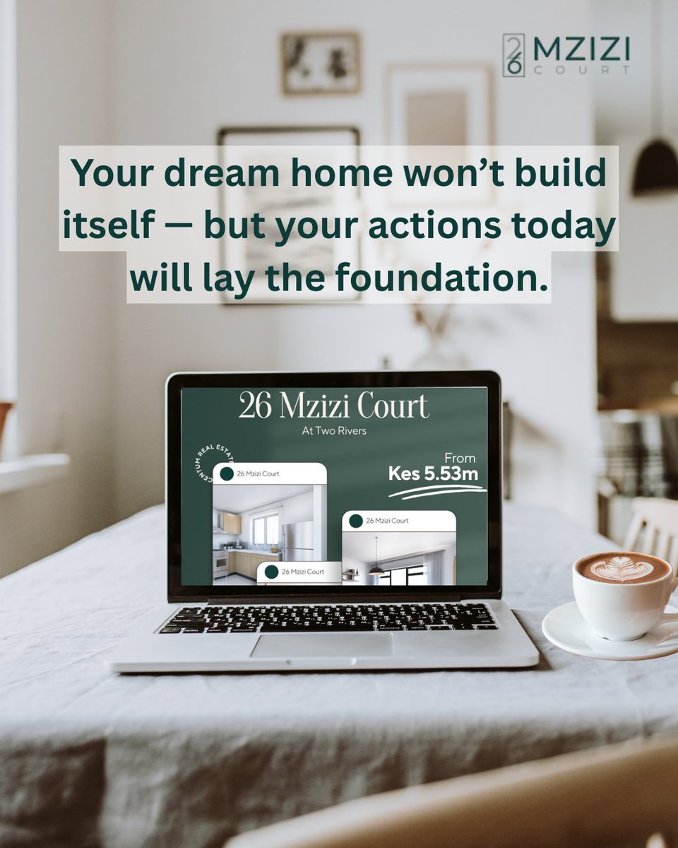 Monday is the perfect day to take one bold step toward your future. Whether it's starting your week strong or investing in your forever home, make it count.
 Call Us: +254 747 019 977