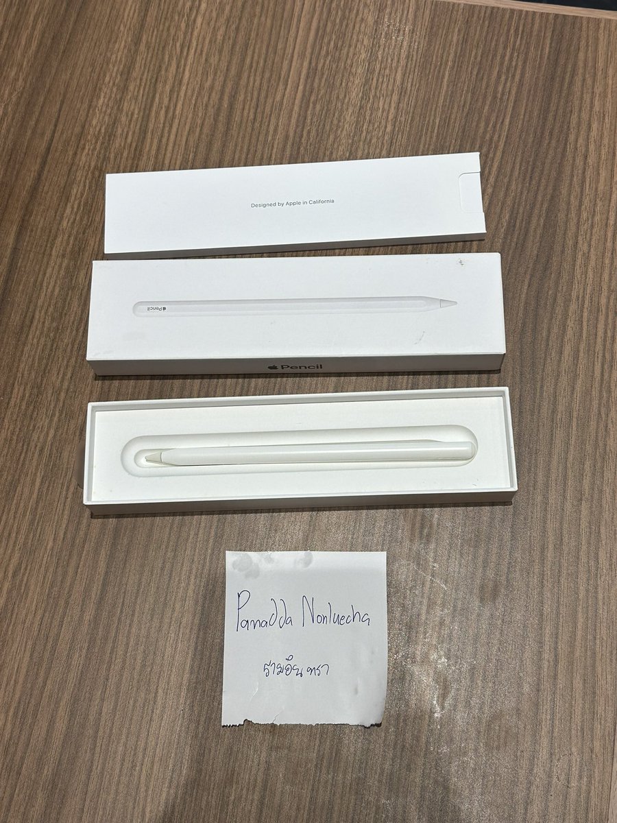 meenow_'s tweet photo. ส่งต่อapple pencil 1,700 (สลักชื่อFah)
ใช้กับรุ่นair ตำหนินิดหน่อยตามการใช้งาน นัดรับพรอมนาด , รามอินทรา ค่าส่ง40 ส่งเคอรี่วันนี้ค่ะ 
📍คอลดูของ,นัดรับได้ค่ะ #ส่งต่อปากกาไอเเพด #applepencilมือสอง #ส่งต่อapplepencil #applepencil2 #ขายปากกาไอเเพด https://t.co/GnAKBAfOpb