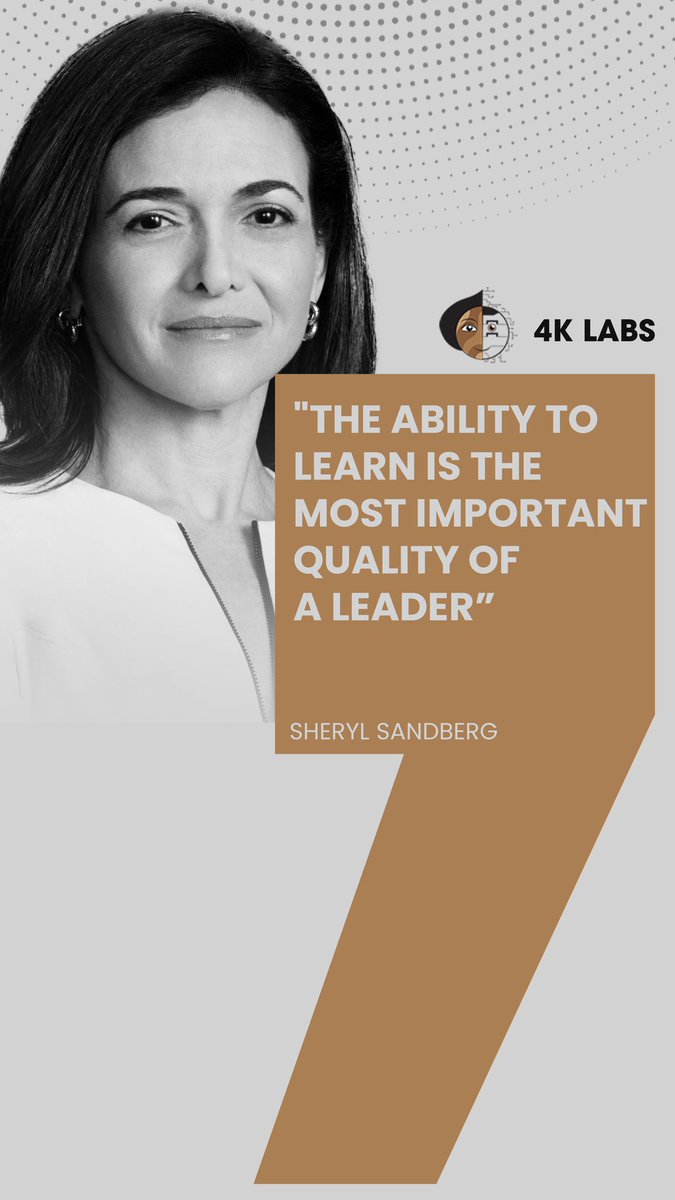 “The ability to learn is the most important quality a leader can have.” – Sheryl Sandberg
Stay curious. Stay humble. Stay ahead.
#Leadership #LifelongLearning