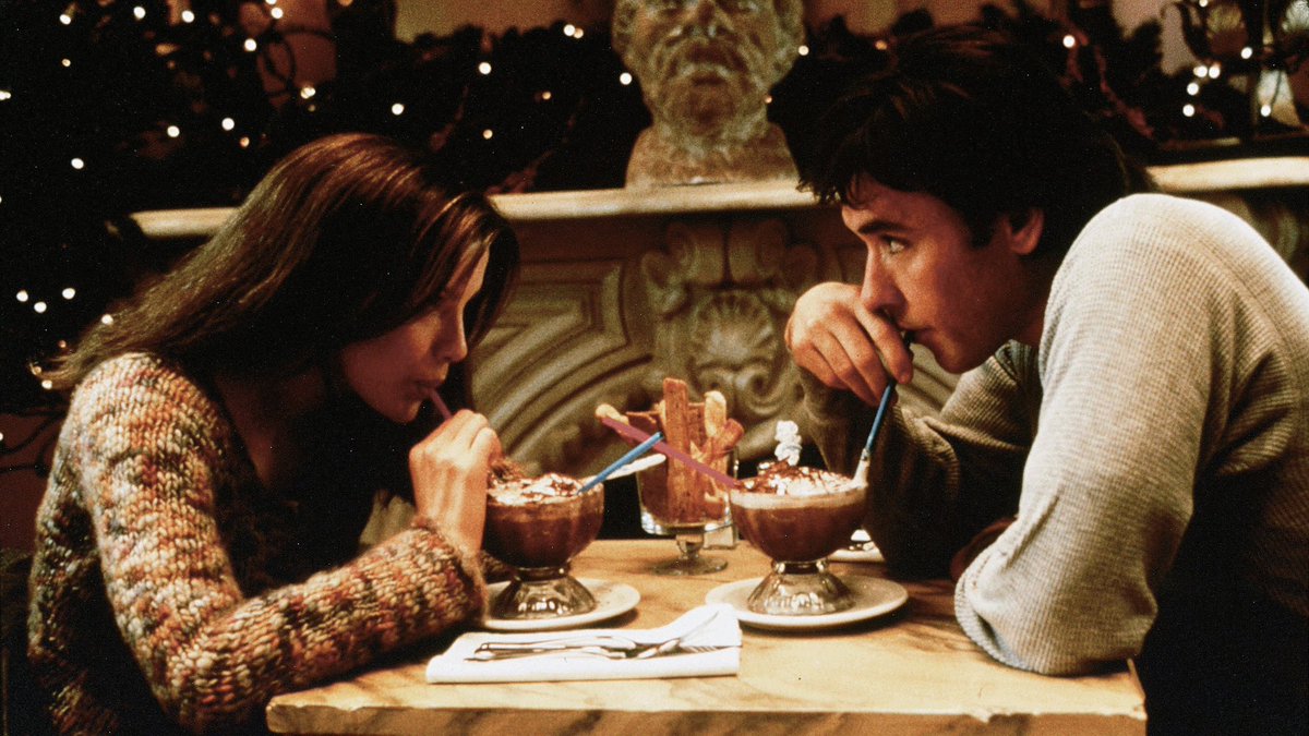 iam_Fred15's tweet photo. Serendipity (2001)

. Duración: 1h 31m
. Género: Comedia/Romance 
. Dirección: Peter Chelsom
. Guión: Marc Klein
. Cinematográfia: John de Borman
. Música: Alan silvestri🎵

. Nota 8/10❄️ https://t.co/rg1TRGbErp