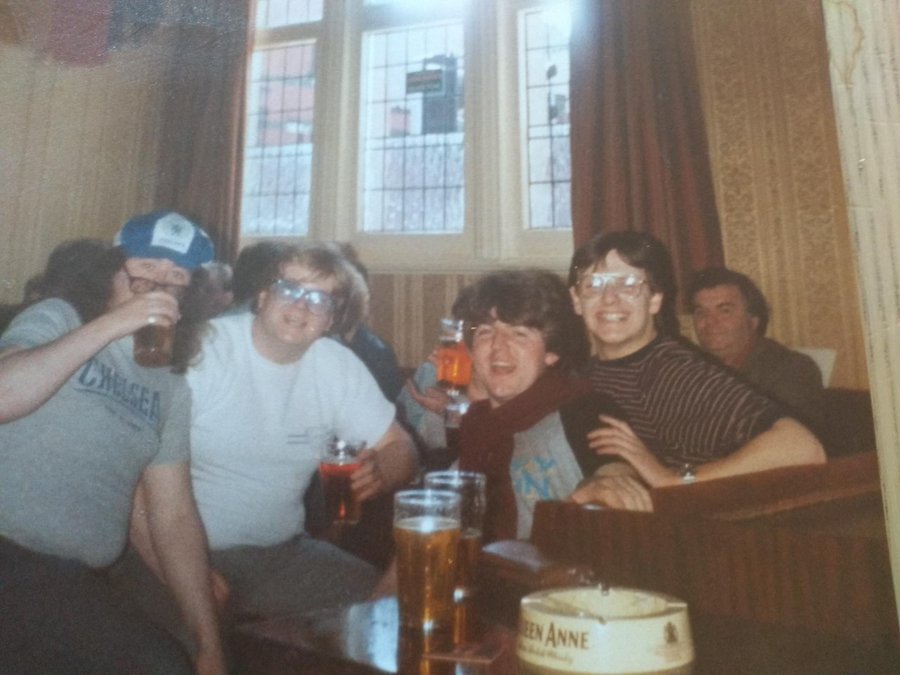 Eddie McCreadie 1977 ⭐⭐ (@eddiemacbawa) on Twitter photo Happy Grimsby Anniversary day. On this day in 1984
<a href="/ChelseaFC/">Chelsea FC</a> won the Second Division title at Grimsby. So good we wrote a book about that season. A lot of folk on here will have great memories of that day. Who was there that day ? #CFCheritage Happy Grimsby Anniversary day. On this day in 1984
<a href="/ChelseaFC/">Chelsea FC</a> won the Second Division title at Grimsby. So good we wrote a book about that season. A lot of folk on here will have great memories of that day. Who was there that day ? #CFCheritage