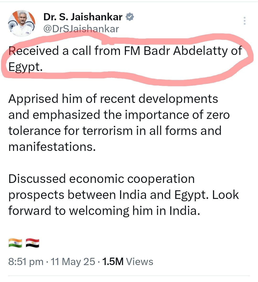 MumbaichaDon's tweet photo. It's confirmed! Powers of Brahmos!

Bharat has hit hard Nukes at Kirana Hills, Pakistan's Nuke Storage Facility!

After U.S. Department of Energy aircraft (B-350 AMS) monitoring Radiation Level, a plane from Egypt no: EGY1916 landed in Rawalpindi carrying emergency shipment of Boron.

Boron is used to damp radioactive radiations & is found in abundance in Nile delta.

Egypt got a call from US after which Egypt 1st confirmed with EAM .@DrSJaishankar Ji as it is an ally of Bharat. After getting nod from Bharat, Egyptian was sent to Rawalpindi with Boron used to absorb radiation.

Pakistan actually has a radiation spill after Bharatiya Army strikes at Nur Khan Base & Kirana Hills & that's the power of Bharat's Brahmos.

Riding over emotions & calling #Modi a Coward is very simple. But you need patience to understand why a certain decision like 'Adjustment' was  taken. If you still have doubts, pls check wind flow direction when Bharat had hit Kirana Hills. It was 'West to East'. I hope you understand what's I'm hinting. 

PM .@narendramodi Ji has again proved that every single Bharatiya Life is more important to him than Ego.