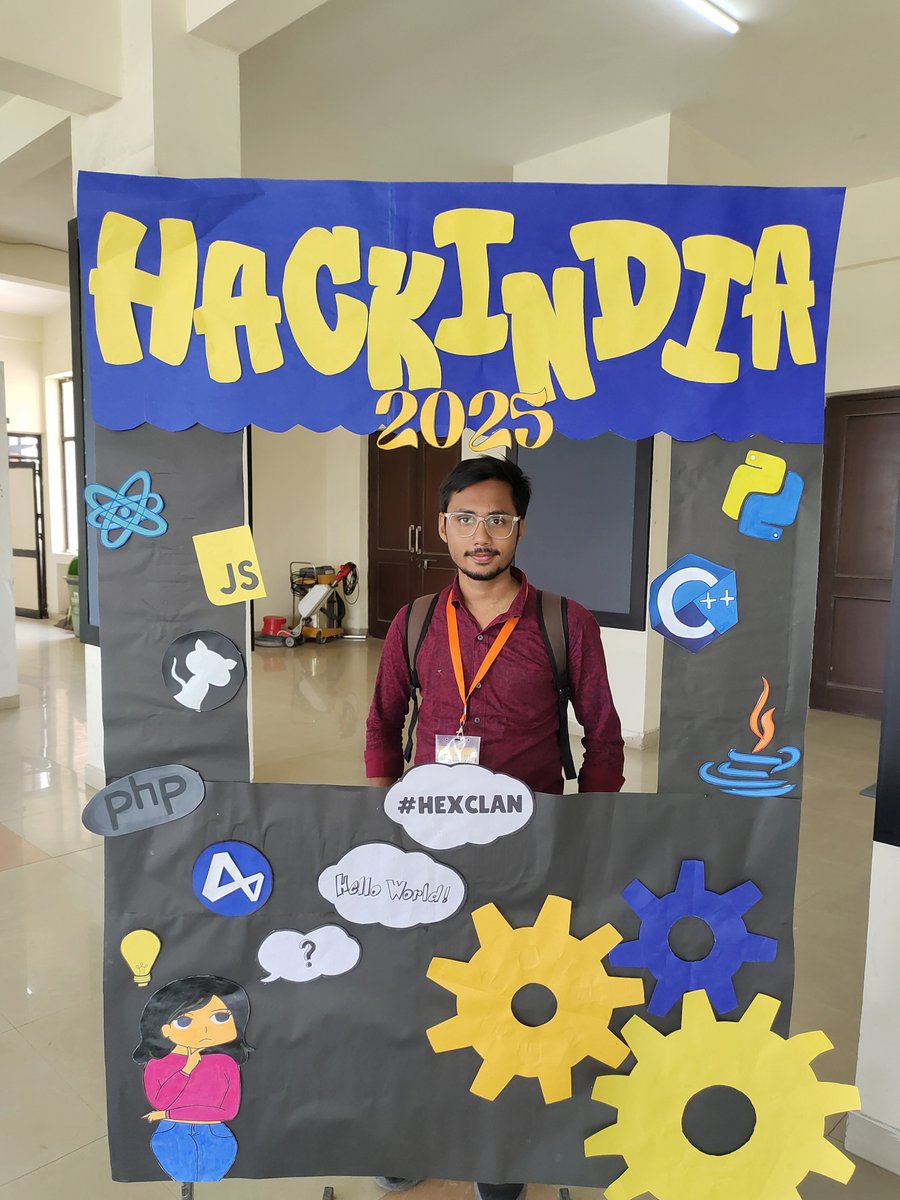 rohanjha9260's tweet image. Still buzzing from #HackIndia2025—built Catalyst AI with team HackOBrains, learned tons, pitched hard, and grew even more. What a ride! #FirstHackathon #AIInnovation