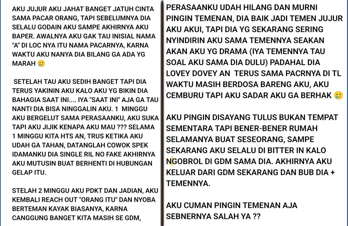 bulanrpw's tweet image. pe aku salah ya mau temenan aja ? 🥲