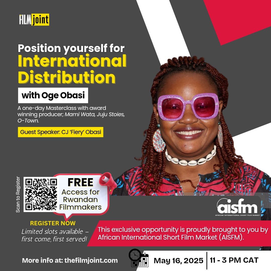 Free access for Rwandan filmmakers, sponsored by AISFM