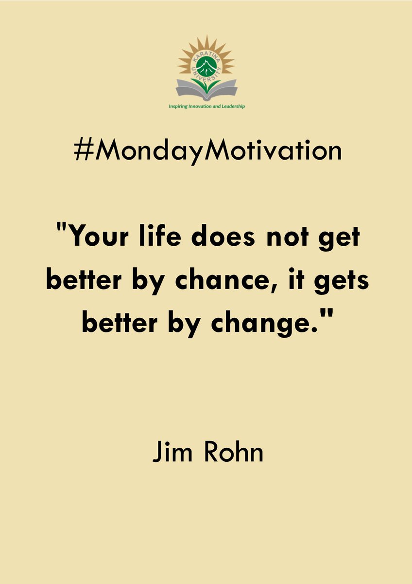 Good Morning !   Here is our #MondayMotivation.   We wish you an exceptional week!    #KeepGoing #TheGreenEntrepreneurialUniversity #InspiringInnovationandLeadership