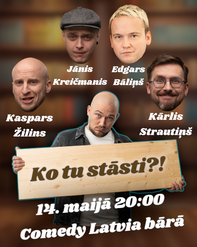 Mēs esam atpakaļ!!!
Nāc piedzīvot pasākuma ierakstu klātienē!
(pēc pasākuma turpat bārā visi kopā skatīsiemies hoķi)
🇱🇻 : 🇸🇪

Rezervē sēdvietu šeit:
ej .uz/clbarsrezerve
