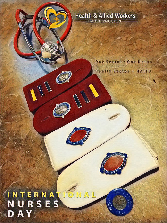 HAITU Leadership wishes all NURSES of South Africa 🇿🇦  a revolutionary NURSES DAY ✊🏽 - Not yet Uhuru!

#HireMoreNurses
#ShortageOfNursesKillsPatients
#StopOverworkingOurNurses
#StopExploitingNurses
#PayOurNurses