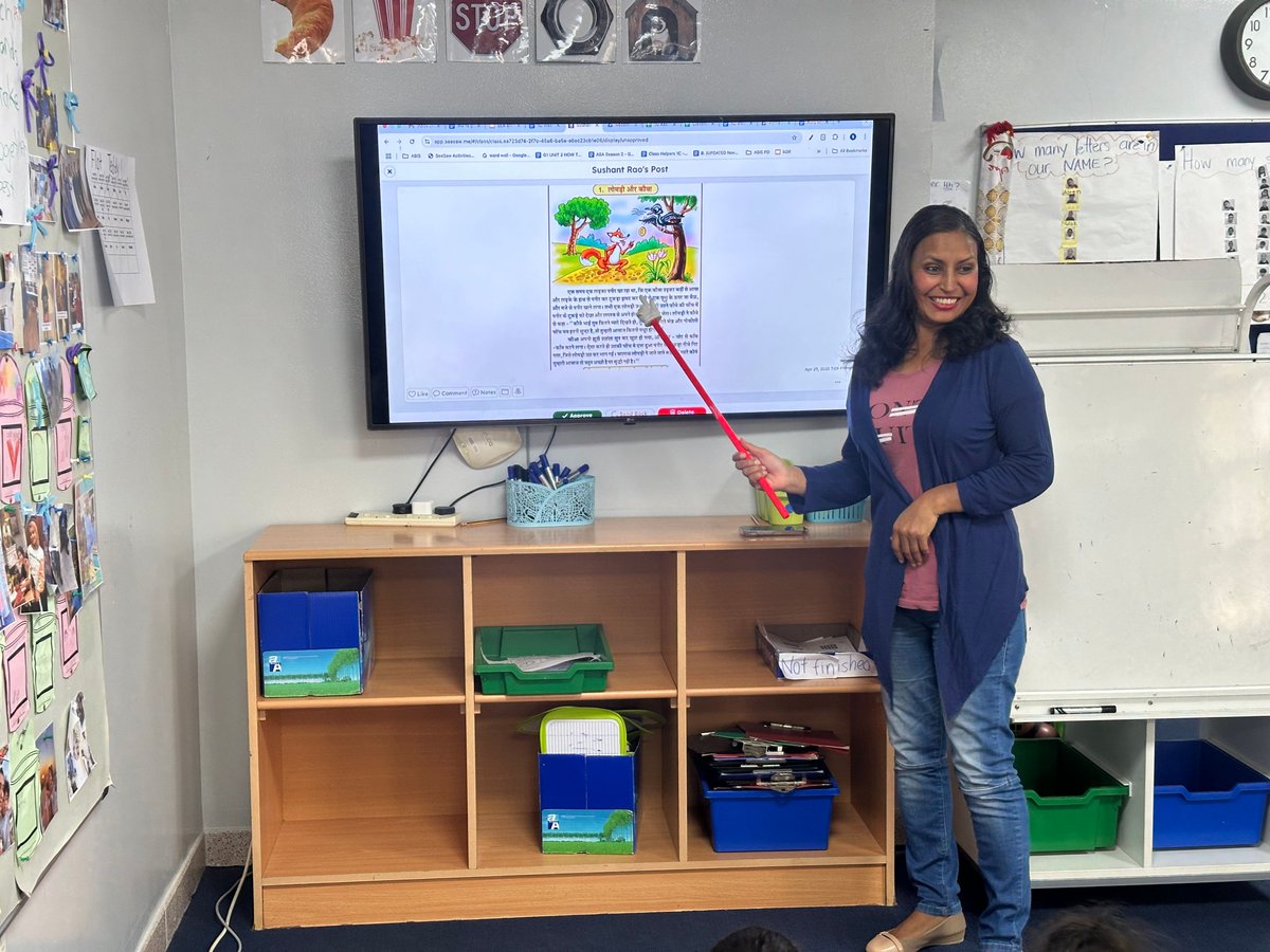 ABISOman's tweet image. Grade 1 welcomed parents to share stories in their mother tongue—Arabic, Spanish, Hindi, Afrikaans and more! A beautiful celebration of culture, language and connection. #IBPYP #HowWeExpressOurselves #InternationalEducation #ABIS