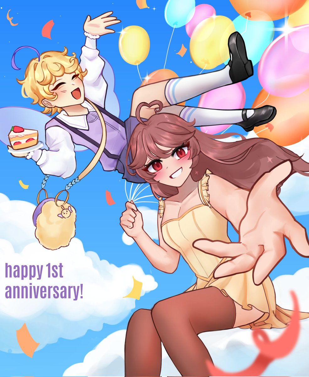 Sweetaemilkk's tweet photo. Happy anniversary to magihae <3 https://t.co/aXIDwwxM7O