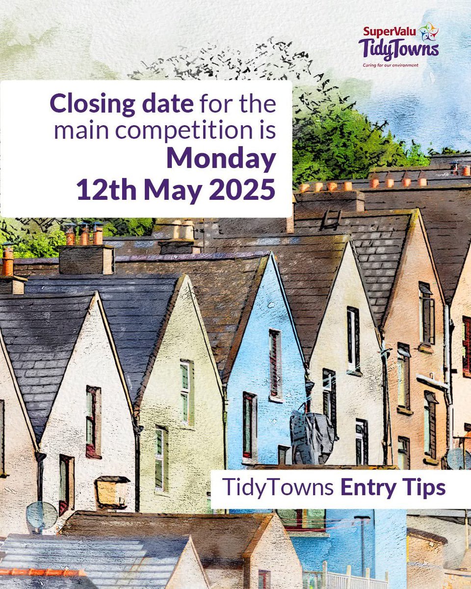 Cobh Tidy Towns🌻 (@cobhtidy) on Twitter photo Off it goes - the Cobh entry for the 2025 <a href="/TidyTownsIre/">Supervalu TidyTowns Competition</a> ! Thanks to everyone in the community who played a part and all who will keep up the high standards here over the summer! #lovecobh #tidytowns Off it goes - the Cobh entry for the 2025 <a href="/TidyTownsIre/">Supervalu TidyTowns Competition</a> ! Thanks to everyone in the community who played a part and all who will keep up the high standards here over the summer! #lovecobh #tidytowns
