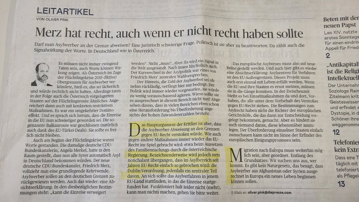 susurrator (@glossa_austria) on Twitter photo Wer die Einhaltung von EU-Recht urgiert, sollte stets daran denken, wann es nicht eingehalten wurde. <a href="/OliverPink1/">Oliver Pink</a> am Punkt. 100% Zustimmung zum <a href="/DiePressecom/">Die Presse</a>-Leitartikel - speziell zur Conclusio. Wer die Einhaltung von EU-Recht urgiert, sollte stets daran denken, wann es nicht eingehalten wurde. <a href="/OliverPink1/">Oliver Pink</a> am Punkt. 100% Zustimmung zum <a href="/DiePressecom/">Die Presse</a>-Leitartikel - speziell zur Conclusio.