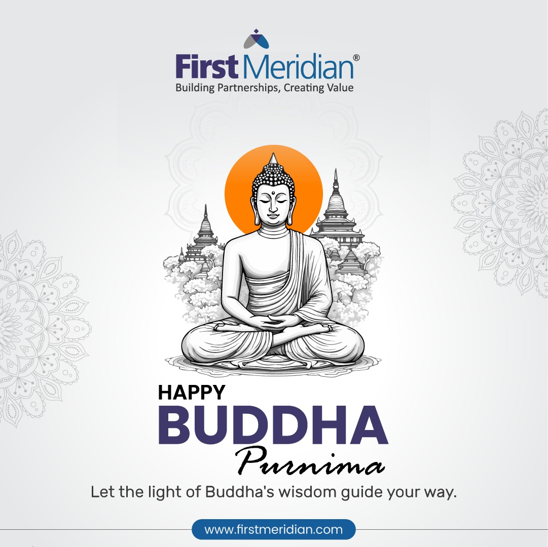 Wishing everyone a peaceful and enlightened Buddha Purnima! May the wisdom of Buddha guide us towards compassion and understanding. 

#BuddhaPurnima #Peace #Wisdom #Enlightenment #Innovsource #FirstMeridian
