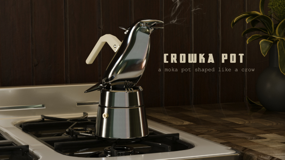 Crowka Pot｜カラスのような見た目が可愛いモカポット
rakunew.com/items/88831
