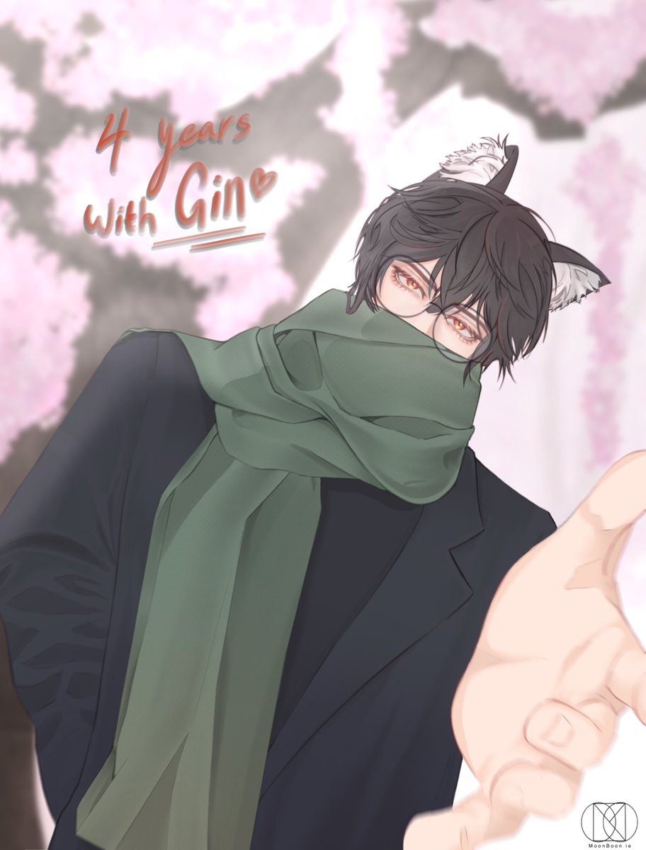 Moonbooniee's tweet image. #4YearsWithGin #gehennart