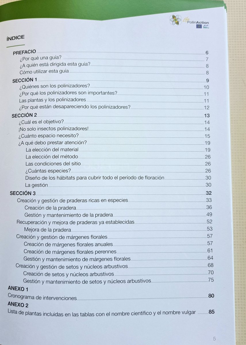 CITA Aragón (@citaaragon) on Twitter photo 📖El proyecto #LIFE <a href="/pollinaction/">LIFE PollinAction - EU project</a> ha publicado una Guía para la creación y gestión de hábitats para polinizadores🐝🐝 en zonas rurales.
🔗Más información cita-aragon.es/el-proyecto-li…
<a href="/LIFEprogramme/">LIFE Programme</a> 📖El proyecto #LIFE <a href="/pollinaction/">LIFE PollinAction - EU project</a> ha publicado una Guía para la creación y gestión de hábitats para polinizadores🐝🐝 en zonas rurales.
🔗Más información cita-aragon.es/el-proyecto-li…
<a href="/LIFEprogramme/">LIFE Programme</a>