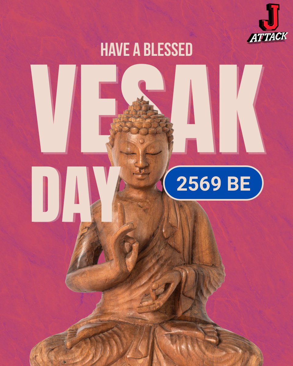 JAttack_'s tweet image. Selamat memperingati hari raya Waisak bagi teman-teman yang merayakannya.

Semoga damai dan kebijaksanaan senantiasa menyertai langkah kita semua.