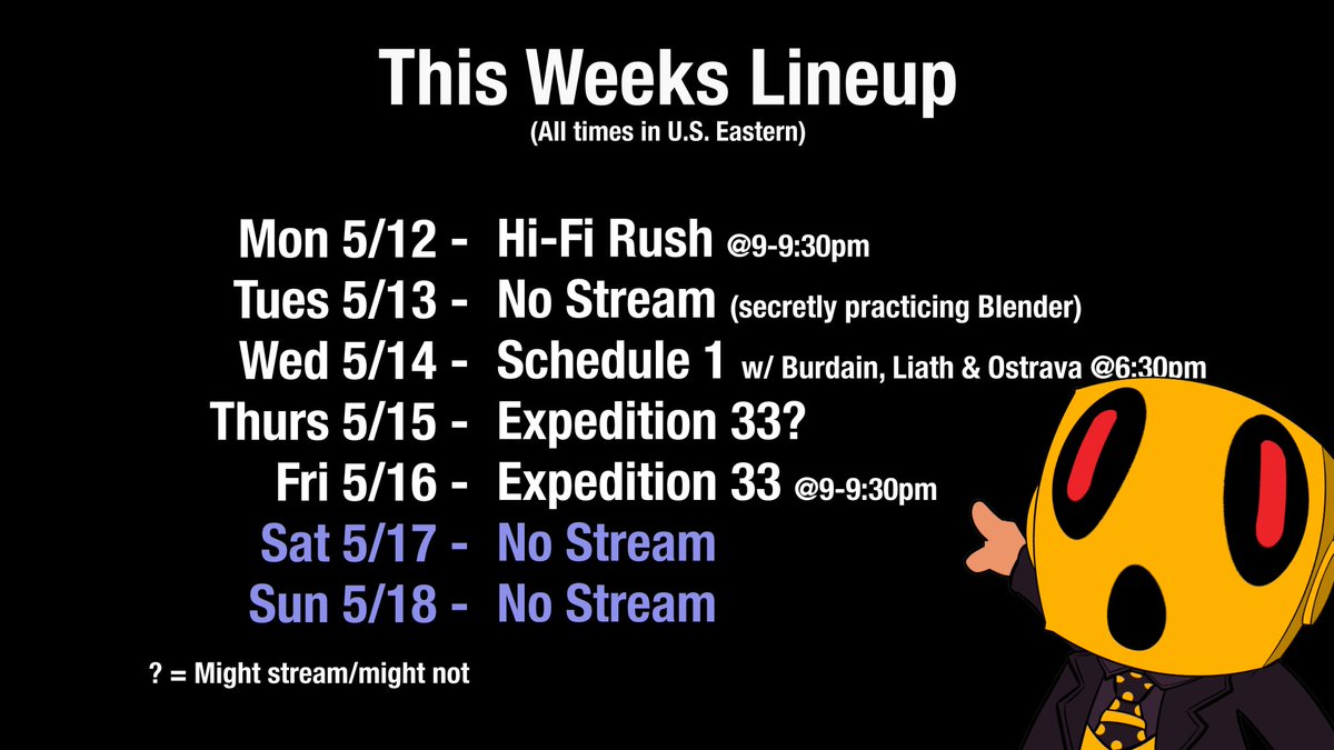 Almost forgot schedule, anyways heres Wonderwall