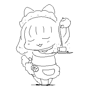 #いぬてぃ メイドわふん