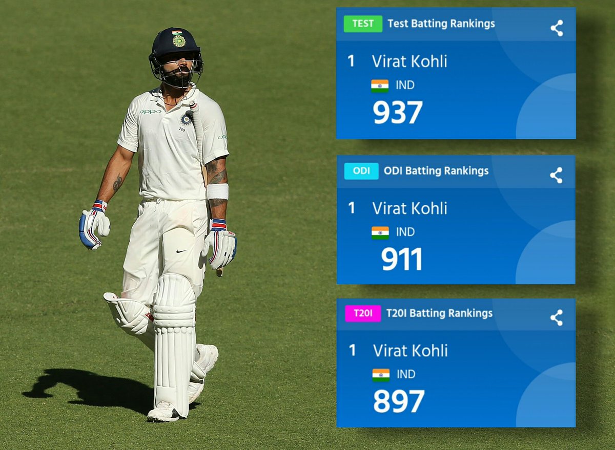 Don't think we'll have an all format player of this pedigree any time soon.