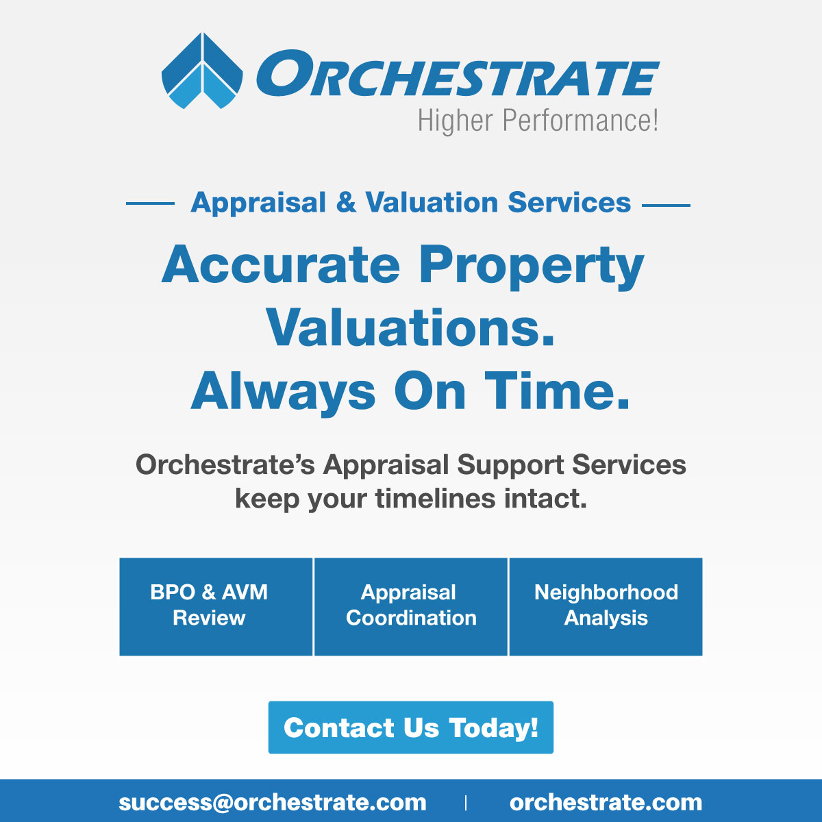 OrchestrateMTS's tweet image. 🏠 Accurate property valuations, always on time. Orchestrate delivers BPO, AVM reviews &amp;amp; appraisal support to keep closings moving.

📊 Get reliable reports → 
orchestrate.com/property-tax-r…

#PropertyValuations #OrchestrateSuccess #AppraisalServices #OnTimeEveryTime