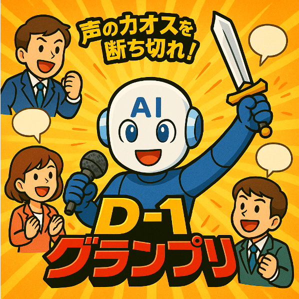 Nishika0507's tweet photo. 【新コンペ開催のお知らせ】
みなさま、お待たせいたしました！
 このたび話者分離の性能を競う新コンペ「D-1グランプリ」を開催いたします！
上位入賞者には賞金💰のご用意もございます。

ぜひ奮ってご参加ください✨

▼詳細はこちら【参加締切2025/07/31】
https://t.co/OyJvvqYzSC https://t.co/r3JPdymXqP