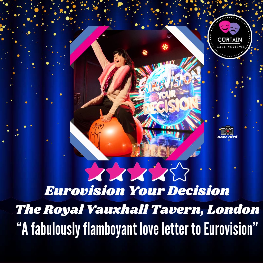 🎭Curtain Call Reviews🎭 (@curtain_callrev) on Twitter photo 🎭REVIEW🎭 - Read Valentine’s review of Eurovision Your Decision at <a href="/thervt/">Royal Vauxhall Tavern</a> here:
curtaincallreviews.co.uk/eurovision-you… 🎭REVIEW🎭 - Read Valentine’s review of Eurovision Your Decision at <a href="/thervt/">Royal Vauxhall Tavern</a> here:
curtaincallreviews.co.uk/eurovision-you…