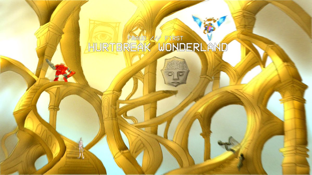 #ultrakill 

my interpretation of ’8-1: HEARTBREAK WONDERLAND’