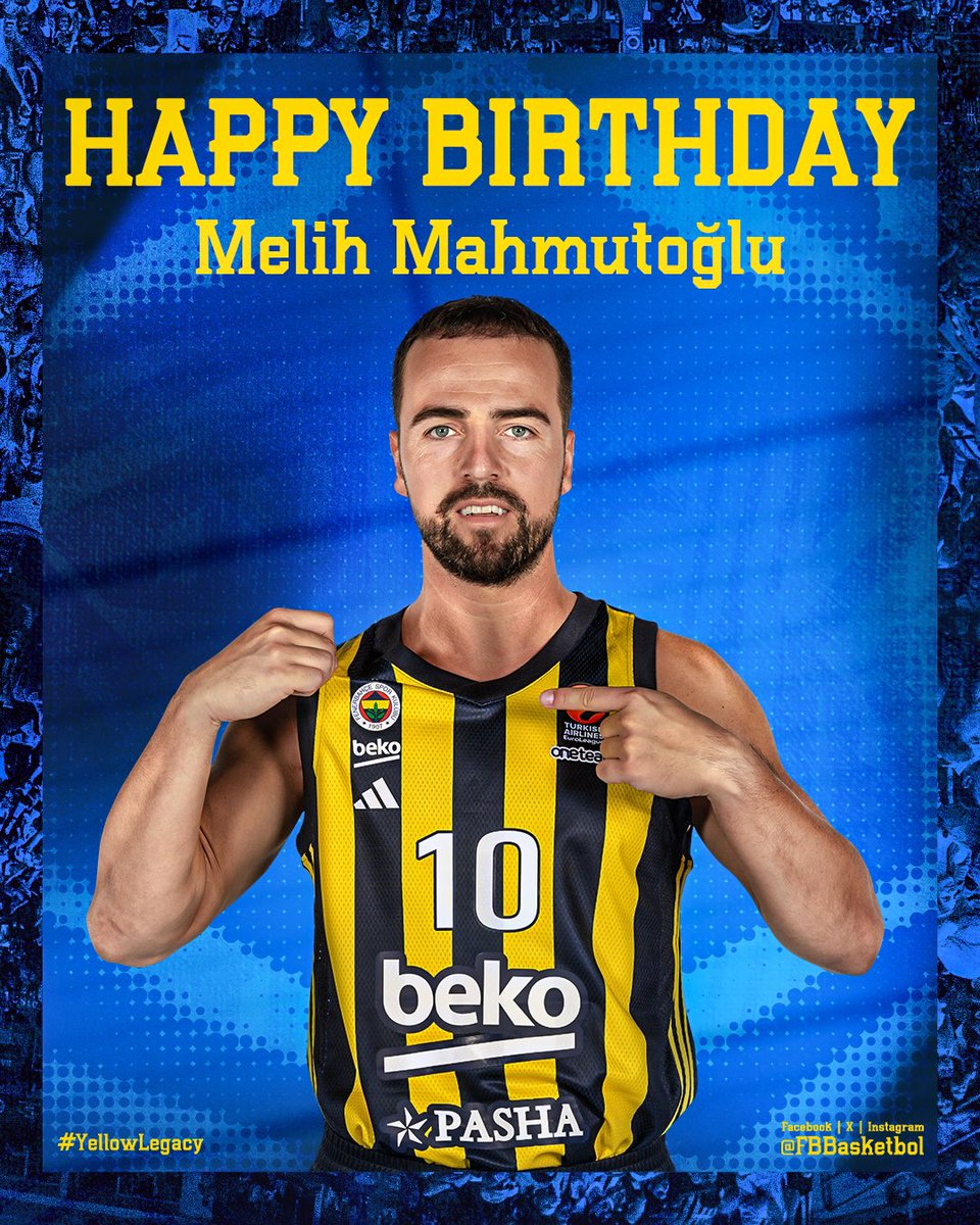 Bugün Kaptanımız Melih Mahmutoğlu’nun doğum günü! Mutlu yıllar Kaptan! 🎉 <a href="/melihmahmutoglu/">Melih Mahmutoğlu</a>