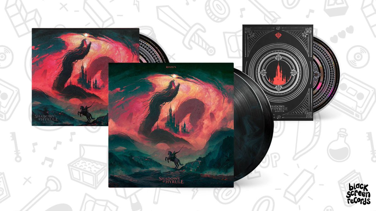 Calling all Zelda fans! ⚔️ 

Explore the darker melodies of Hyrule with <a href="/RozenDJ/">ROZEN</a>'s "Shadows of Hyrule," now available for pre-order on vinyl, tape and CD from <a href="/MechaDreamRec/">Mecha Dream Records</a>.

Embrace the darkness here:
blackscreenrecords.com/collections/me…