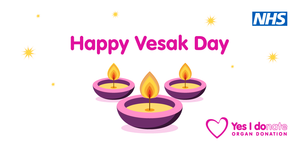Happy #Vesak, the Buddhist festival of the full moon, to our supporters who are celebrating 💗