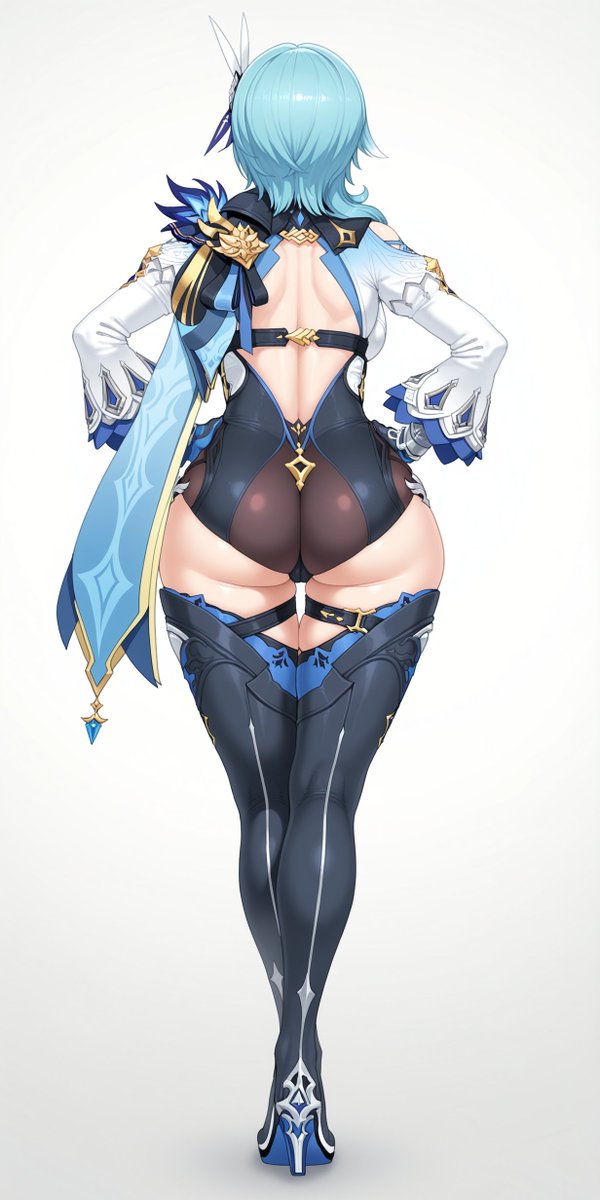 CloverfulDays's tweet photo. Maybe it's a good thing I don't have Eula... Or I'd be endlessly distracted all the time while playing!
#GenshinImpact #AIart https://t.co/htg6JEyBAQ