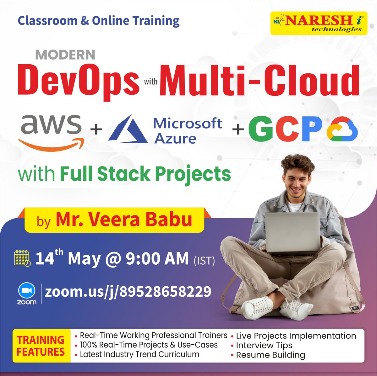 srikanth1787592's tweet image. 🚀 DevOps Skills with Multi-cloud Mastery 𝐏𝐥𝐚𝐜𝐞𝐦𝐞𝐧𝐭 𝐀𝐬𝐬𝐢𝐬𝐭𝐚𝐧𝐜𝐞
𝐑𝐞𝐠𝐢𝐬𝐭𝐞𝐫 : tr.ee/rdWzfR
📅 May 14, 2025
Time: 09 AM IST
𝐅𝐨𝐫 𝐌𝐨𝐫𝐞 :linktr.ee/ITcoursesFreeD…
#DevOps #Multicloud #FreeTechTraining #LearnDevOps #CloudComputing #TechWebinar