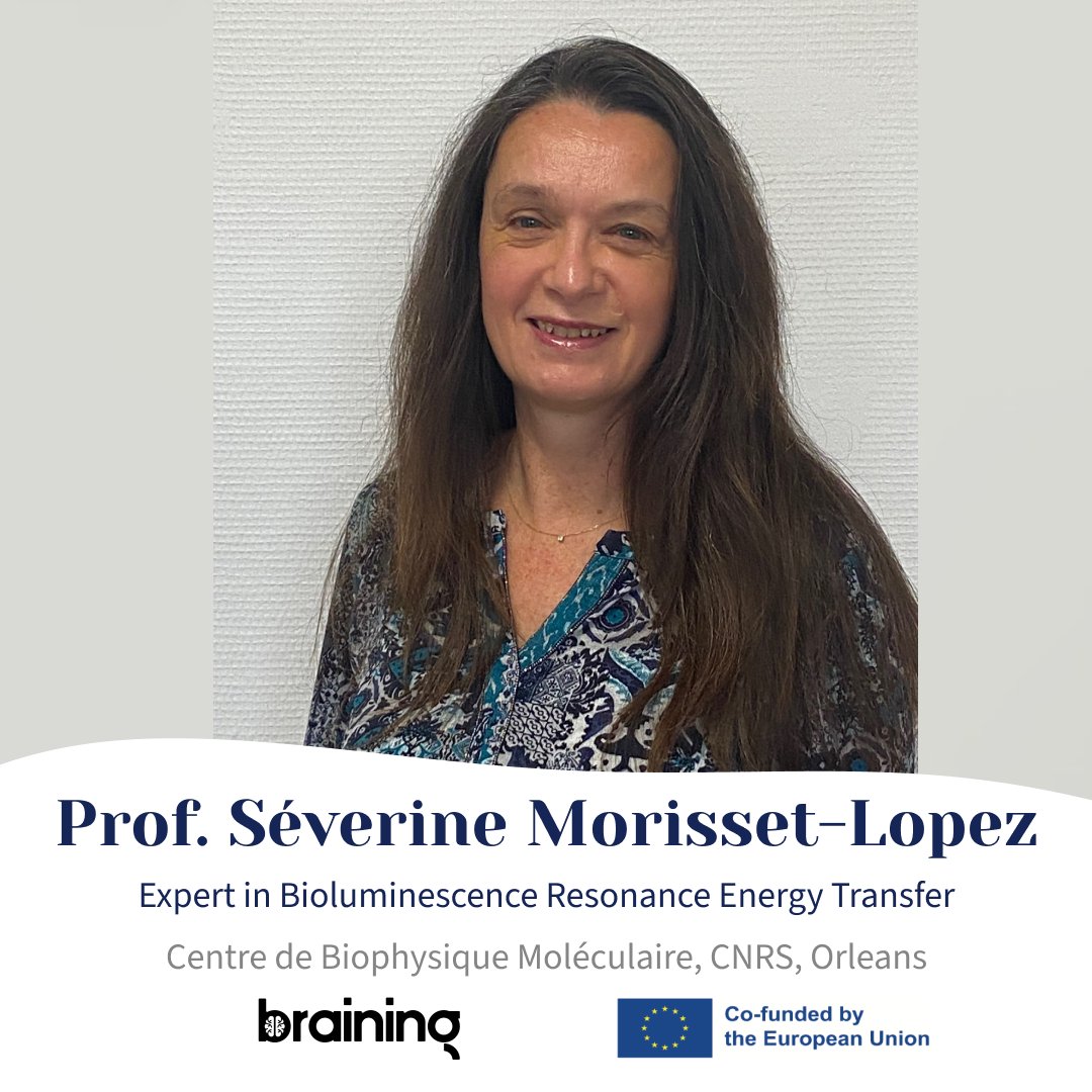 Don't miss the #BrainingClub session!📅15/05⏰ 18h CET/17h Lisbon time.We will learn with Prof. Séverine Morisset-Lopez on:“Bioluminescence Resonance Energy Transfer:A Powerful Technique in Neuropharmacology for Discovering New Ligands of GProtein-Coupled Receptors” #cofundedbyEU