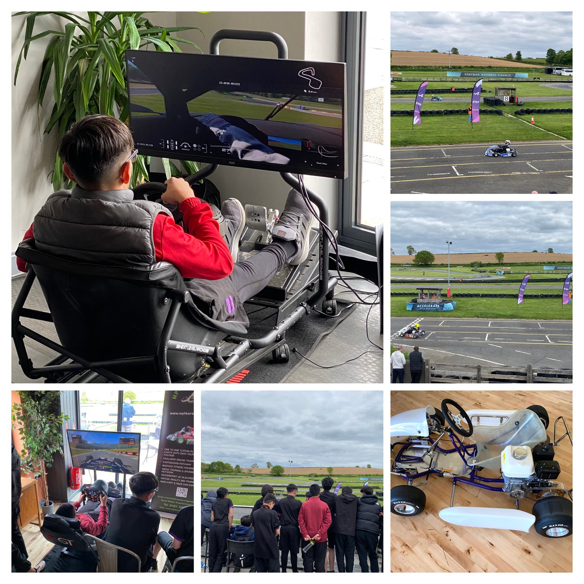 Students have been building a go-kart in STEM Club and took it to STEM on Track Test Day @ Whilton Mill Karting Centre in Daventry.  #STEMeducation #FutureEngineers #KartingChallenge #ResilientLearners #WhiltonMill #CareersInScience #STEMInspiration #TeamworkInAction