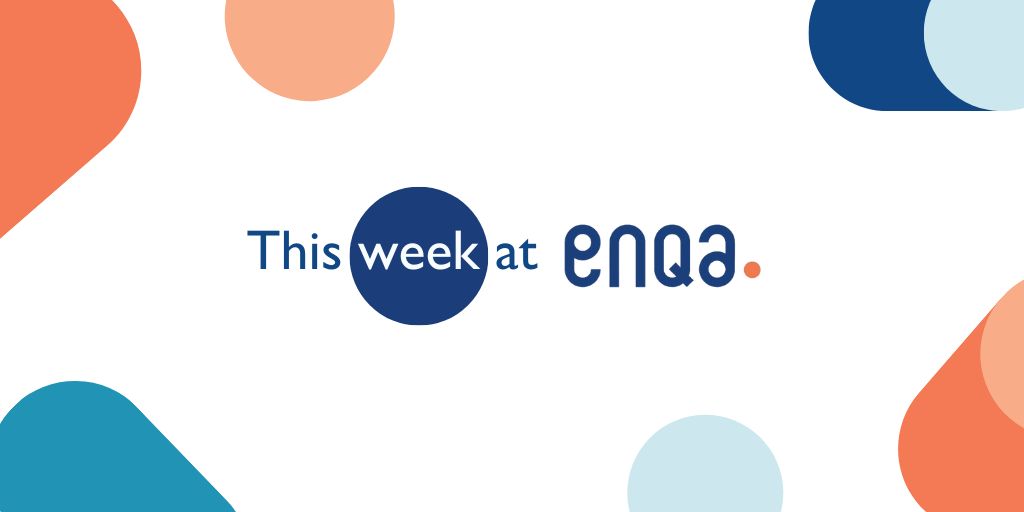 ENQA (@enqatwt) on Twitter photo This week at ENQA:
✅ Attending <a href="/inqaahe/">INQAAHE - International Network for QAAs in HE</a> regional networks meeting online
✅ Speaking at online dialogue on the QA of research hosted by the #QADoc project
#ehea #highered This week at ENQA:
✅ Attending <a href="/inqaahe/">INQAAHE - International Network for QAAs in HE</a> regional networks meeting online
✅ Speaking at online dialogue on the QA of research hosted by the #QADoc project
#ehea #highered