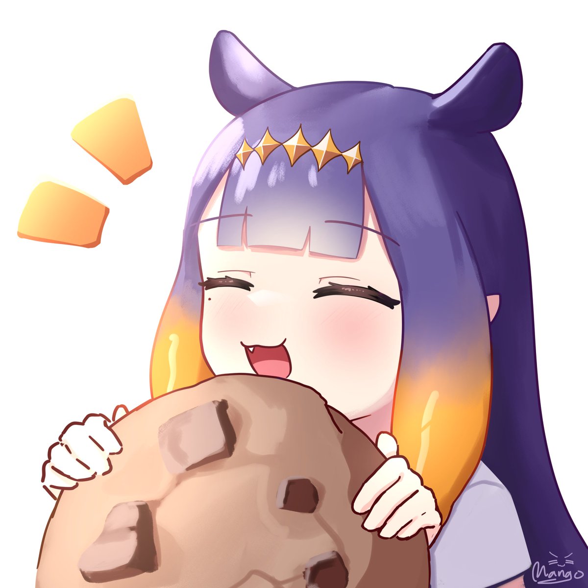 ina with a cookie!
#inART