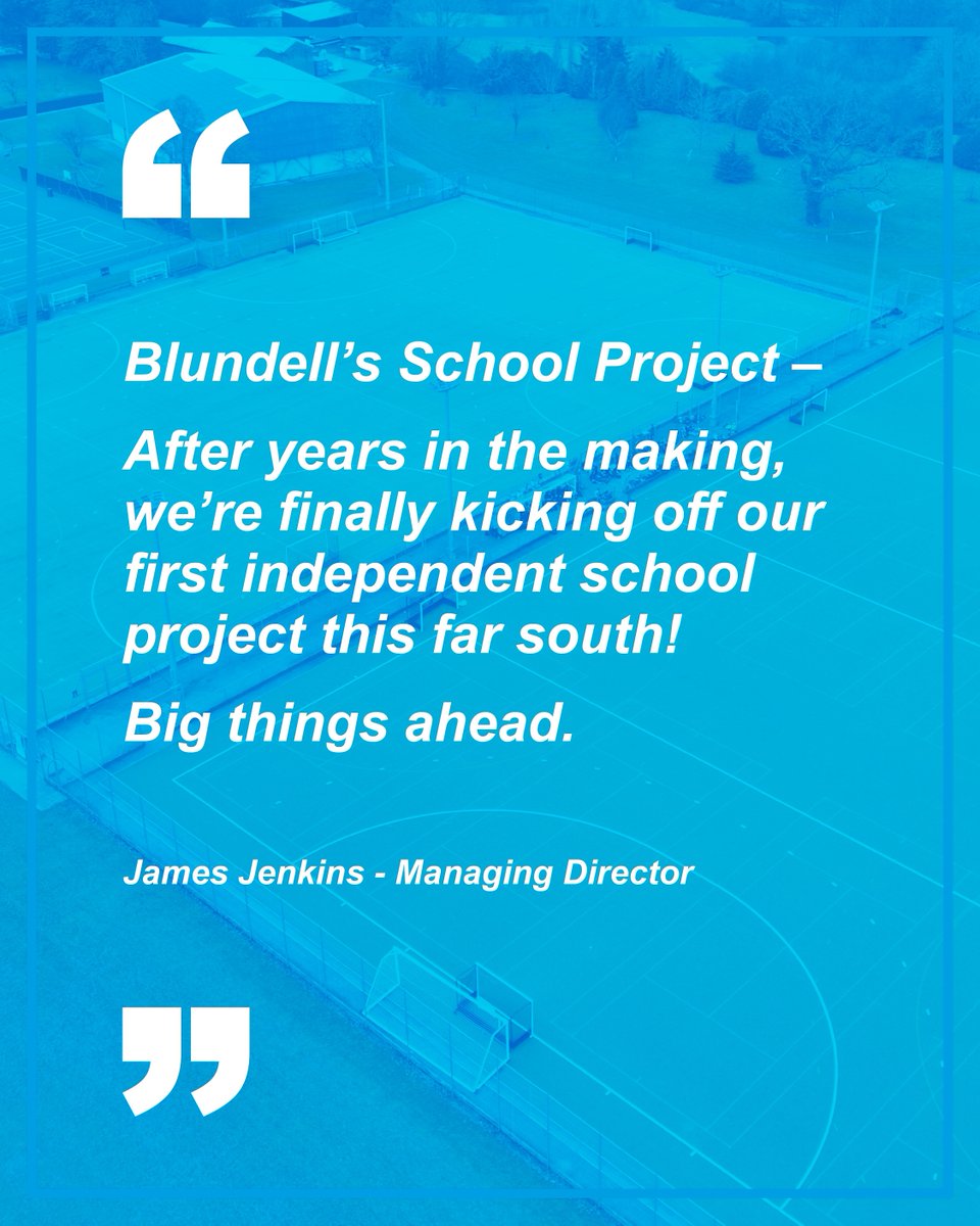 We’re thrilled to be starting our first independent school project – and it’s a big one!

👉 Read the full blog: weareverde.co.uk/first-quarter-…

#BlundellsSchool  #SportsConstruction  #ArtificialSurfaces  #SouthWestSport  #BecauseSportMatters
