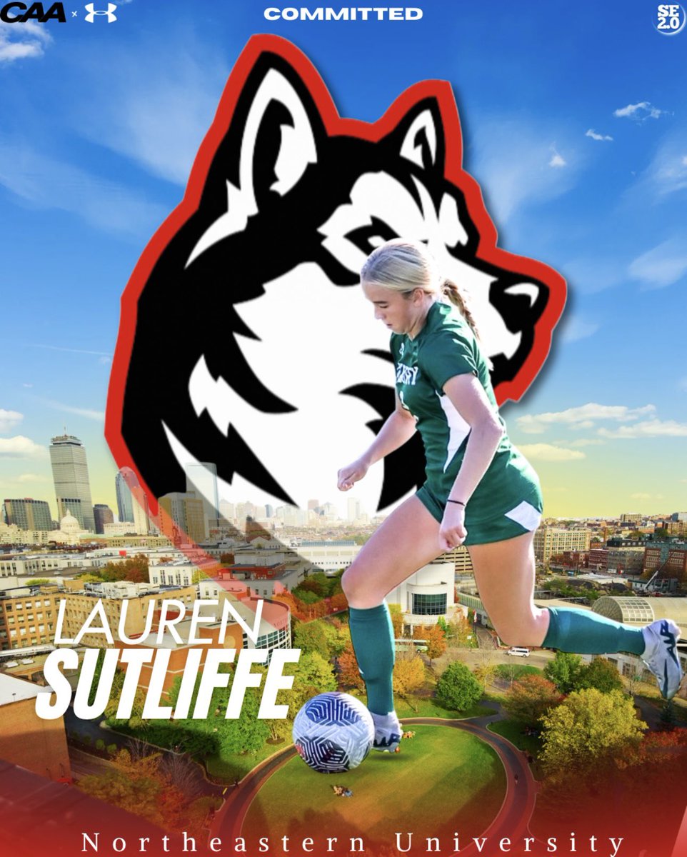 Northeastern Soccer 30’ ❤️🤍
Go Huskies!! 🐾🐾