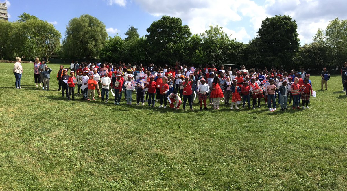 StJohnFisherCPS's tweet photo. VE DAY 8th May
St. John Fisher had a celebration with the whole school singing along to war time songs. Children took part in a VAR workshop to understand what life was like in 1945. https://t.co/eUNkLkRL3X