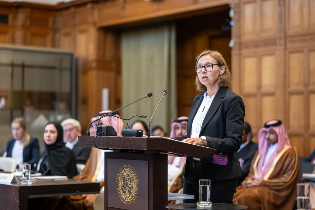Join us on Thursday 29 May for our <a href="/UofGCILS/">Glasgow Centre for International Law & Security</a> public lecture delivered by Sally Langrish (Legal Adviser <a href="/FCDOGovUK/">Foreign, Commonwealth & Development Office</a> ) on the topic of 'The Political Universes of International Courts'.

Joining link in the comments box below.